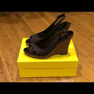 Joan and David wedges